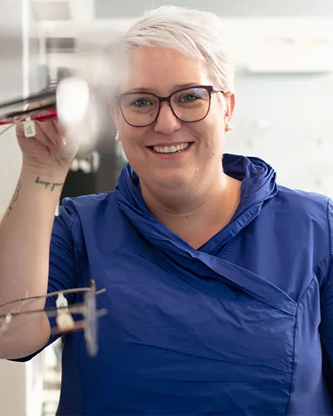 Augenoptikmeisterin K. Rothfuss