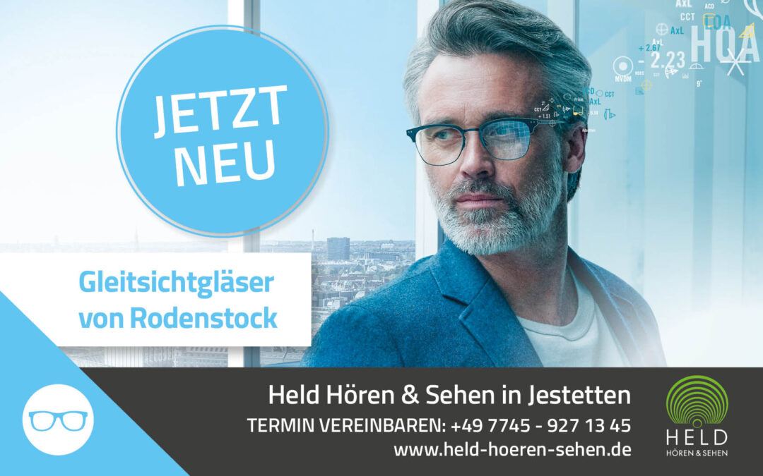 Jetzt Neu! Gleitsichtgläser von Rodenstock
